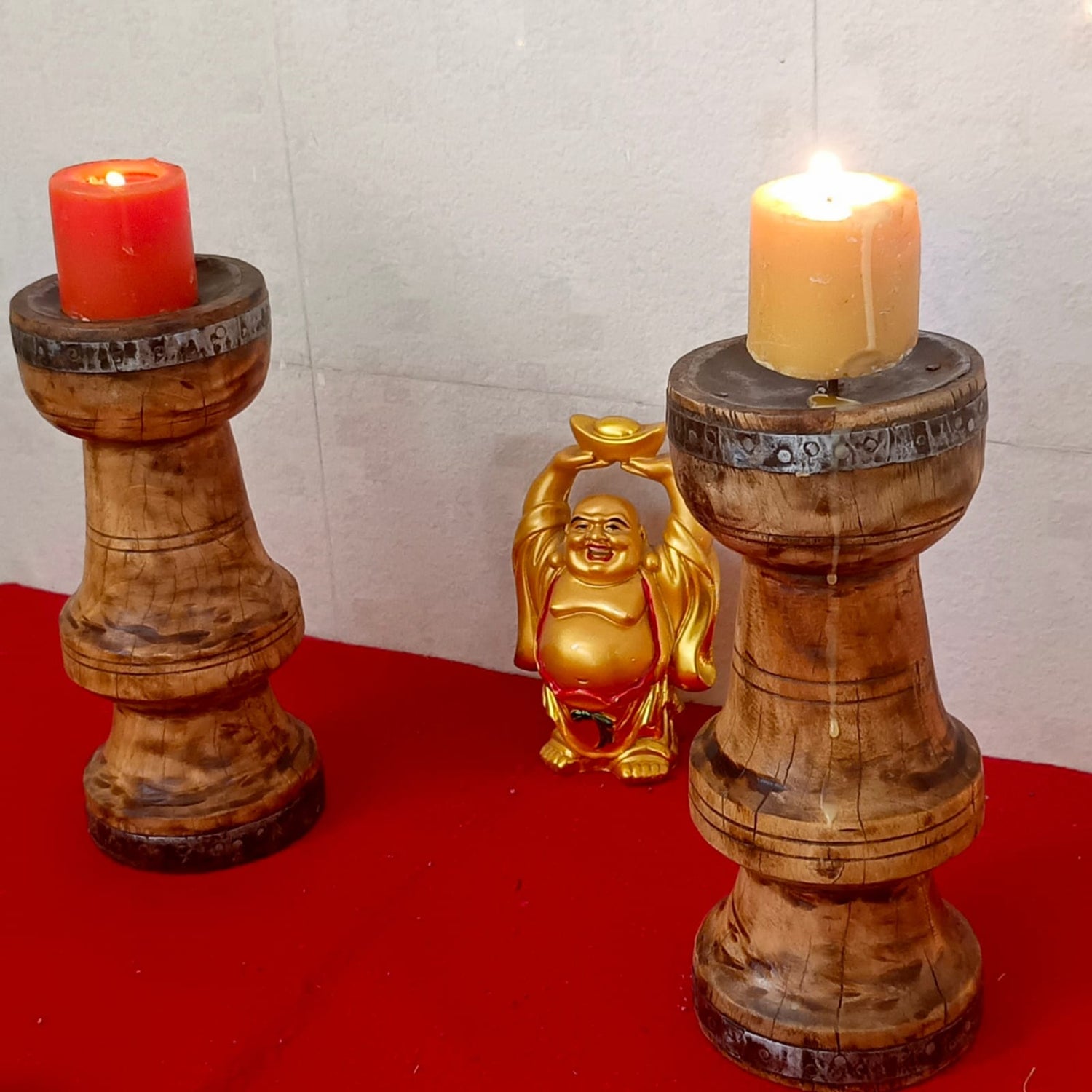 Handicraft Candle Stand.