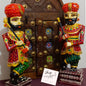 Wooden Hand Carved Watchman Set / Painted Royal Guard / Home Decor Handicraft / Traditional Watchmen Figurine / Rajasthani Darbaan.